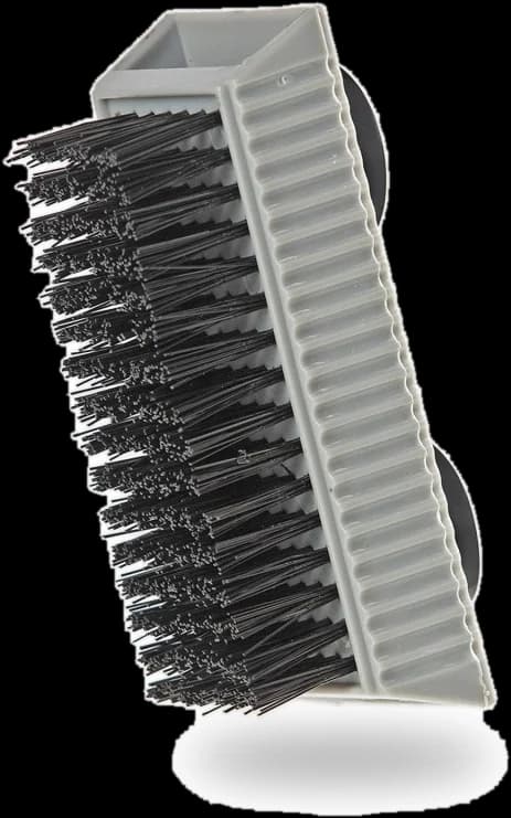 Escova de unhas com ventosa